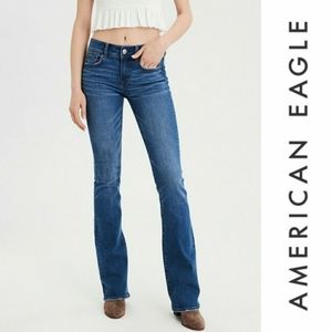 American eagle bootcut high rise jeans Clearance